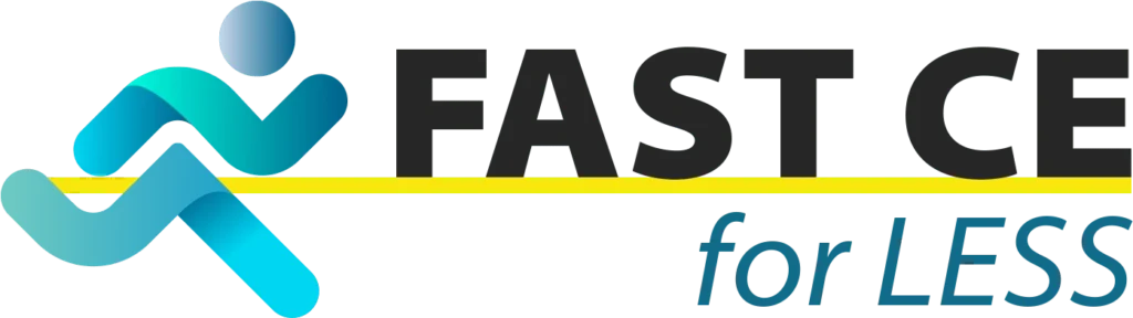 Fast CE for Less logo Fast CE for Less logo